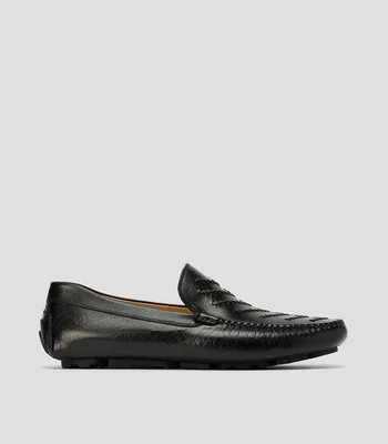 Zapatos casuales driver en piel Hombre