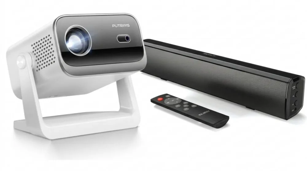 Combo Proyector Putrims s28/ Barra Majority Bowfell