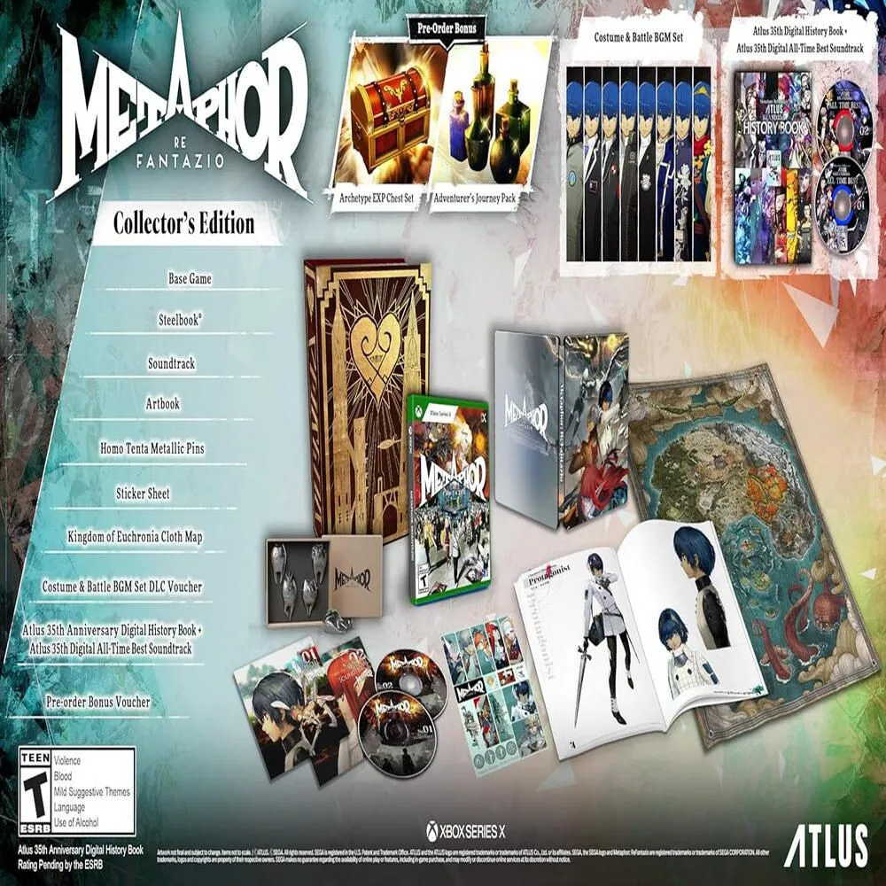 Metaphor: ReFantazio Collector's - Xbox Series X
