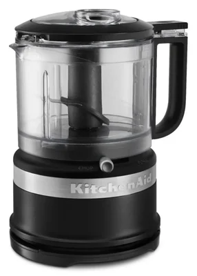 Picadora de alimentos KitchenAid de 3,5 tazas KFC3516BM, color negro mate