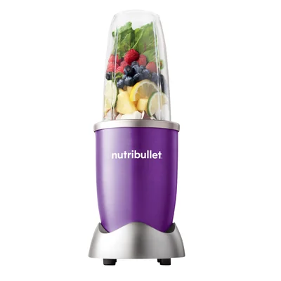 Procesador ce Alimentos Nutribullet 600w Morado 3 piezas