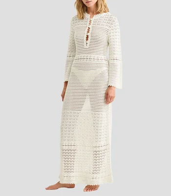 Vestido largo manga larga Madone Mujer