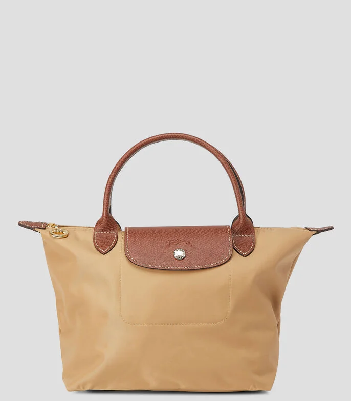Bolso satchel café Mujer