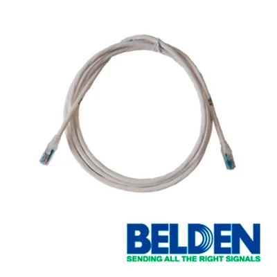 Patchcord Utp Cat5e Belden C501109004 Forro Pvc Blanco