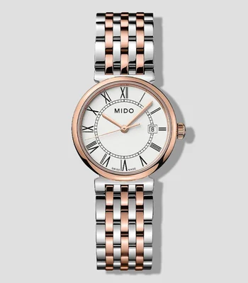 Reloj para hombre Dorada casual Oro rosa, Plateado