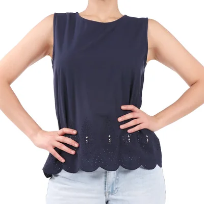 Top con Pedrería Arqueology para Mujer