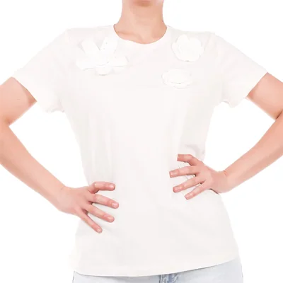 Playera con Aplicaciones Florales Arqueology para Mujer