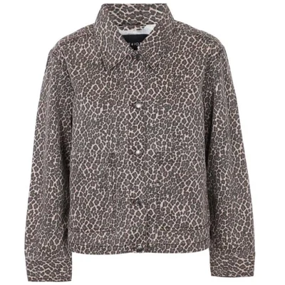 Chamarra con Estampado Animal Print Voltaire & Voltaire para Mujer