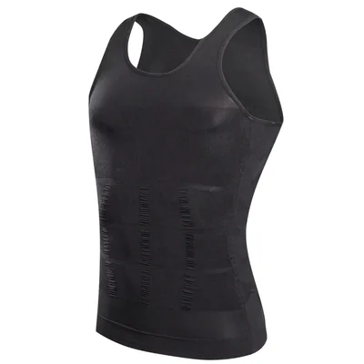 Playera Faja Reductora para Hombre Camiseta de Compresión Moldeadora de Abdomen y Pecho
