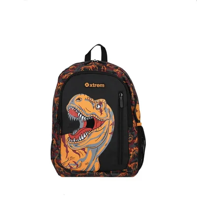 MOCHILA XTREM LOGAN 4XT ORANGE DINO