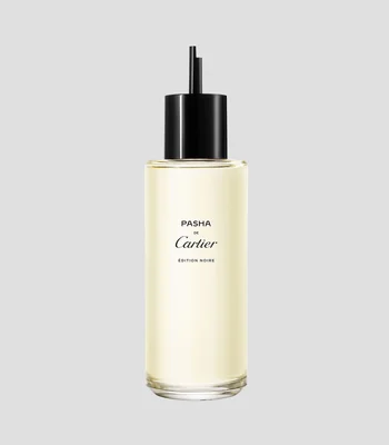 Perfume Cartier Pasha Edition Noire Refill Eau de Toilette, 200 ml para Hombre