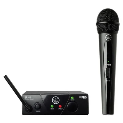 Sistema inalámbrico uhf transmisor mano dinámico WMS40 MINI VOCAL SET BD ISM3