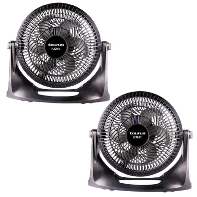 Combo 2 ventiladores de pared 10 pulgadas 25 cm