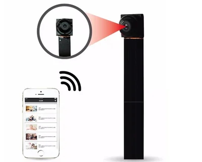 Mini Cámara Flexor Inalámbrica Gogo Electronics CBWIFI Full HD con Seguridad WiFi y Activación por Movimiento