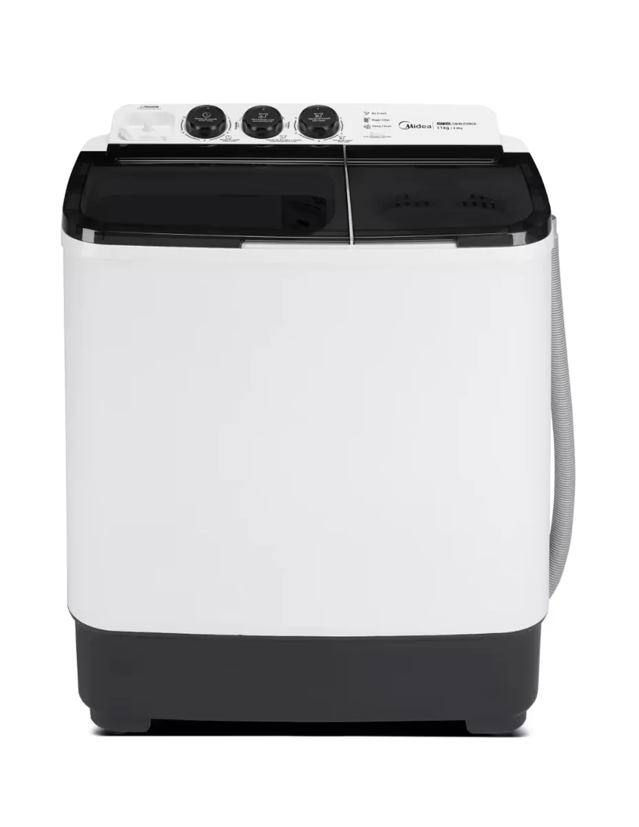 Lavadora Semiautomática 11 Kg Doble Tina Midea Blanca MT100W110/WG-MX