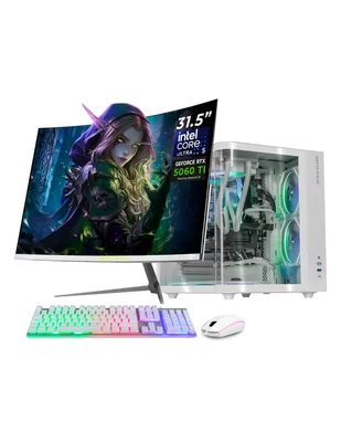 Computadora gamer DXT Gaming 31.5 pulgadas Full HD Intel core ultra 5 NVIDIA GeForce RTX 5060 Ti 16 GB RAM 1 TB