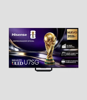 Pantalla 55 pulgadas Plana Mini-LED 4K 55U7SG