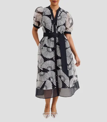 Vestido maxi Skylar con estampado Mujer