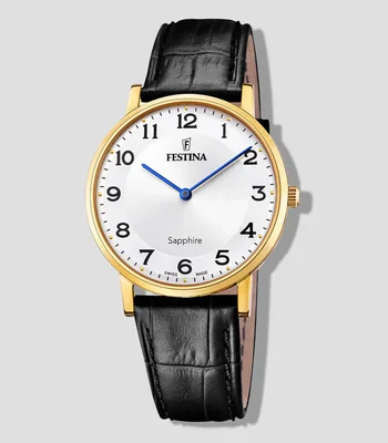 Reloj para hombre Swiss Made De vestir, Dorado
