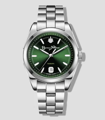 Reloj para Hombre Robusto casual plateado