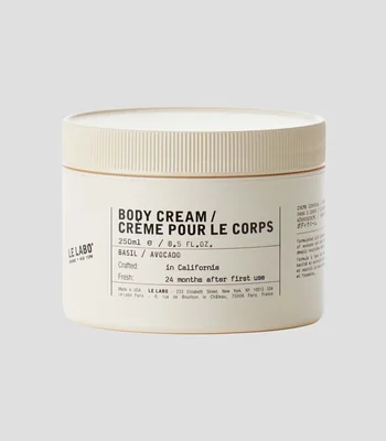 Crema Corporal Basil, 250 ml