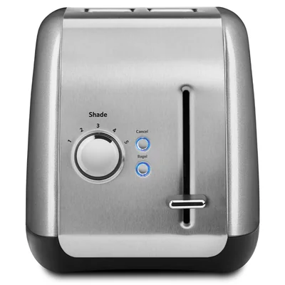 Tostador 2 Rebanadas KitchenAid KMT2115CU Palanca de Elevación Manual Plata