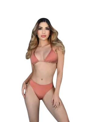 Traje de baño de dos piezas para mujer marca ForzzA