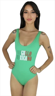 Traje de Baño Orgullo Mexicano .