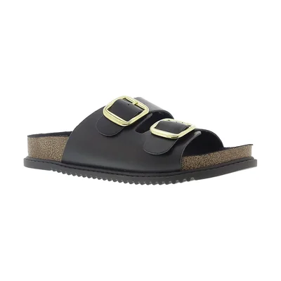 Sandalia con Hebillas Negro Beira Rio para Mujer