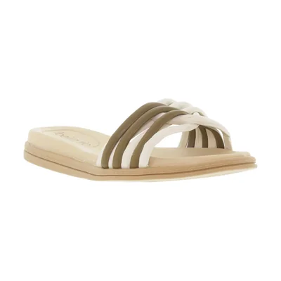 Sandalia Baja con Tiras Blanco Beira Rio para Mujer