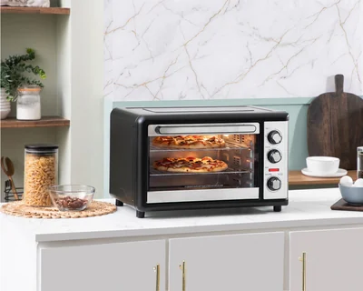 Horno Eléctrico Hamilton Beach 31108J 8 Panes con Accesorios
