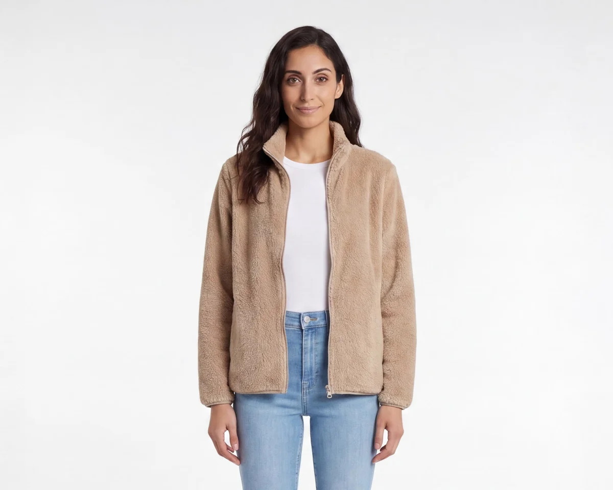 Sudadera Beige Lady Sun para Mujer