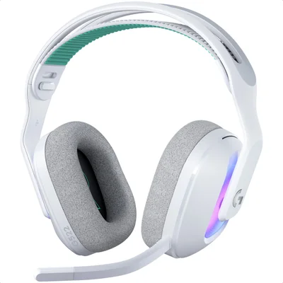 Diadema Logitech G522 Lightspeed Gamer Headset Bluetooth Y USB Wireless Inalambricos Blanco 981-001549