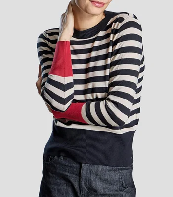 Suéter cuello redondo Mujer