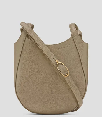 Bolsa Crossbody en piel Le Foulonné sólida Mujer