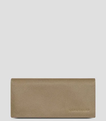 Cartera en piel lisa Mujer