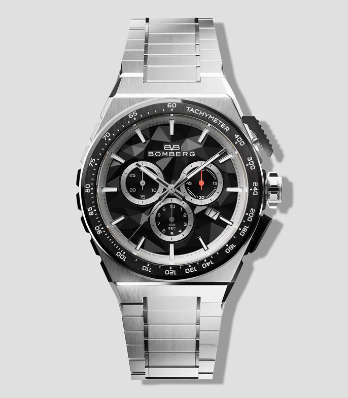 Reloj para Hombre Pulse Casual Plateado, Negro
