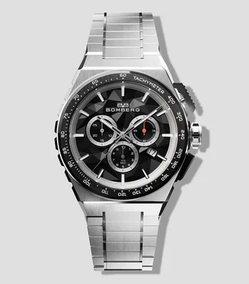 Reloj para Hombre Pulse Casual Plateado, Negro