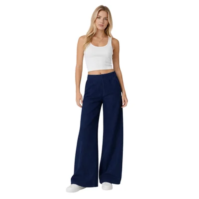 Jeans Con Elastico Sin Bolsa Traseras Para Mujer