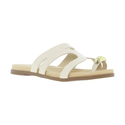 Sandalia Baja con Herraje Crema Beira Rio para Mujer