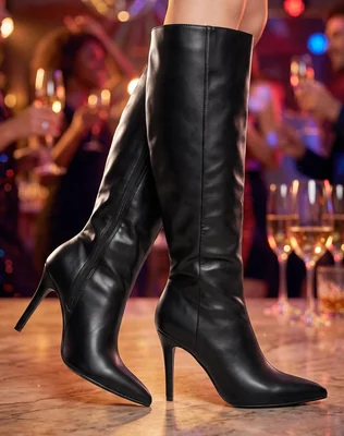 Bota Mujer Formal Negro Torrente 14704559