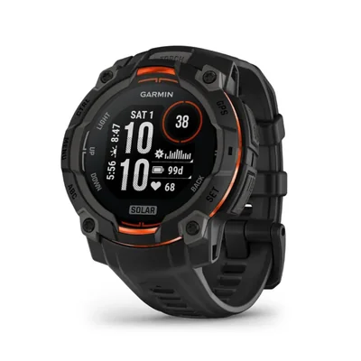 Reloj inteligente Garmin Instinct® 3 con pantalla de 45 mm con carga solar