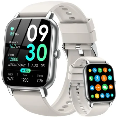 Smartwatch Mindimp con pantalla HD de 185" y Bluetooth IP68