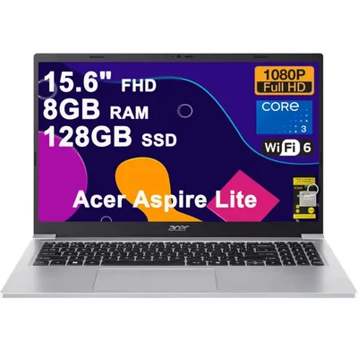Portátil Acer Aspire Lite 15.6" 8 GB RAM 128 GB SSD Windows 11