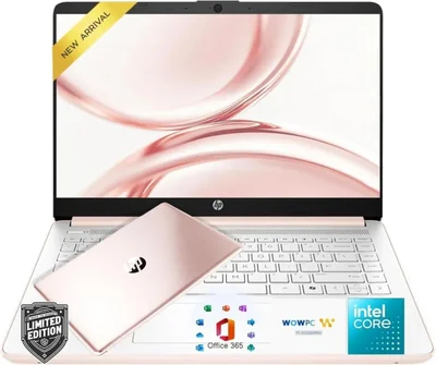 Laptop HP Ultrabook 14" Intel 4GB 256GB SSD Oro Rosa