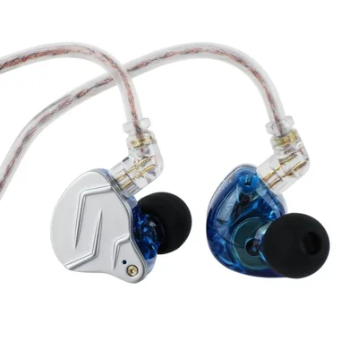 Audífonos Linsoul KZ ZSN Pro 1BA+1DD con cable de 12 m