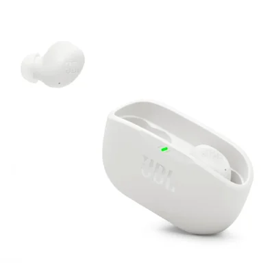 Auriculares inalámbricos con cancelación de ruido JBL Vibe Buds 2 blancos