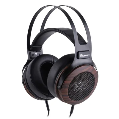 Auriculares Linsoul Altruva con cable y diseño abierto de 50 mm