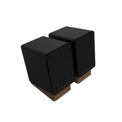 Onkyo Creator Series GX-10DB Parlantes Activos Negro - woofer de 3" USB/C entradas de línea/fono puertos ópticos y conectividad Bluetooth 5.3 LE Audio