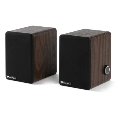 Parlantes Bluetooth inalámbricos con alimentación Victrola M1 para estantería